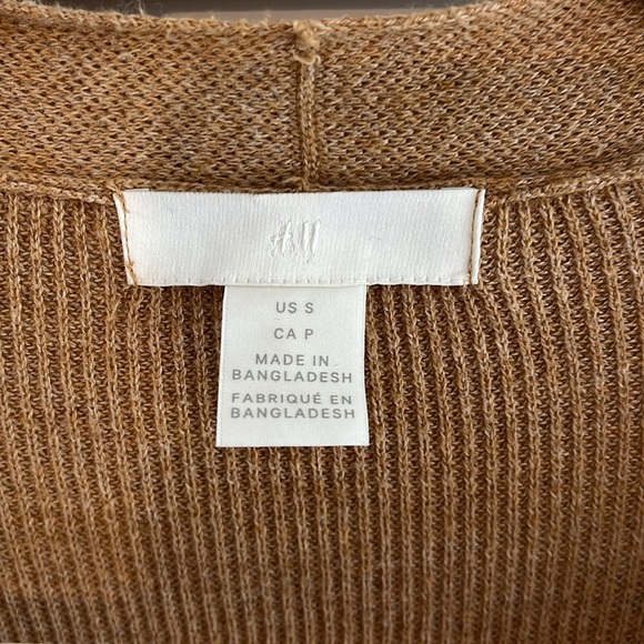 H&M long camel cardigan - Picture 3 of 4
